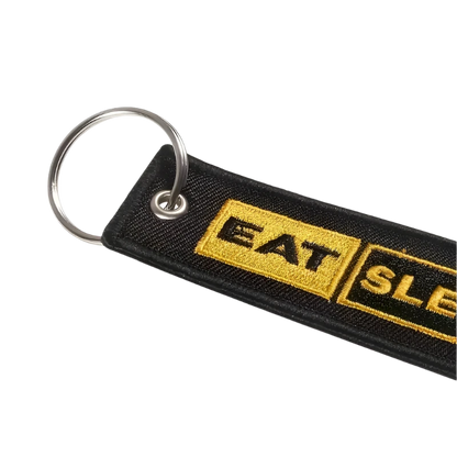 Eat, Sleep, Fly - Motorcycle Keychain