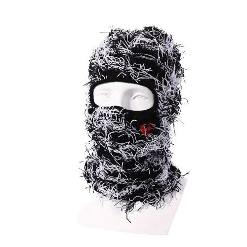 Heart Break - Knitted Balaclava