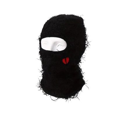 Heart Break - Knitted Balaclava