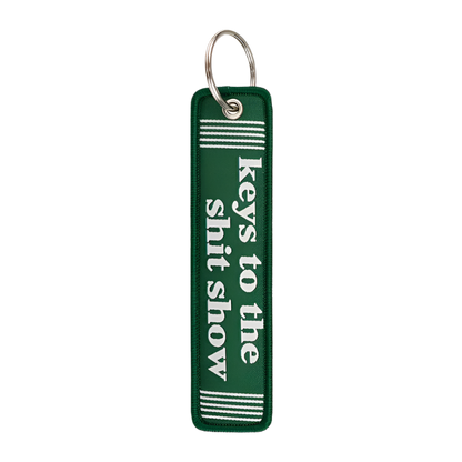 Keys To The Shit Show - Motorcycle Keychain