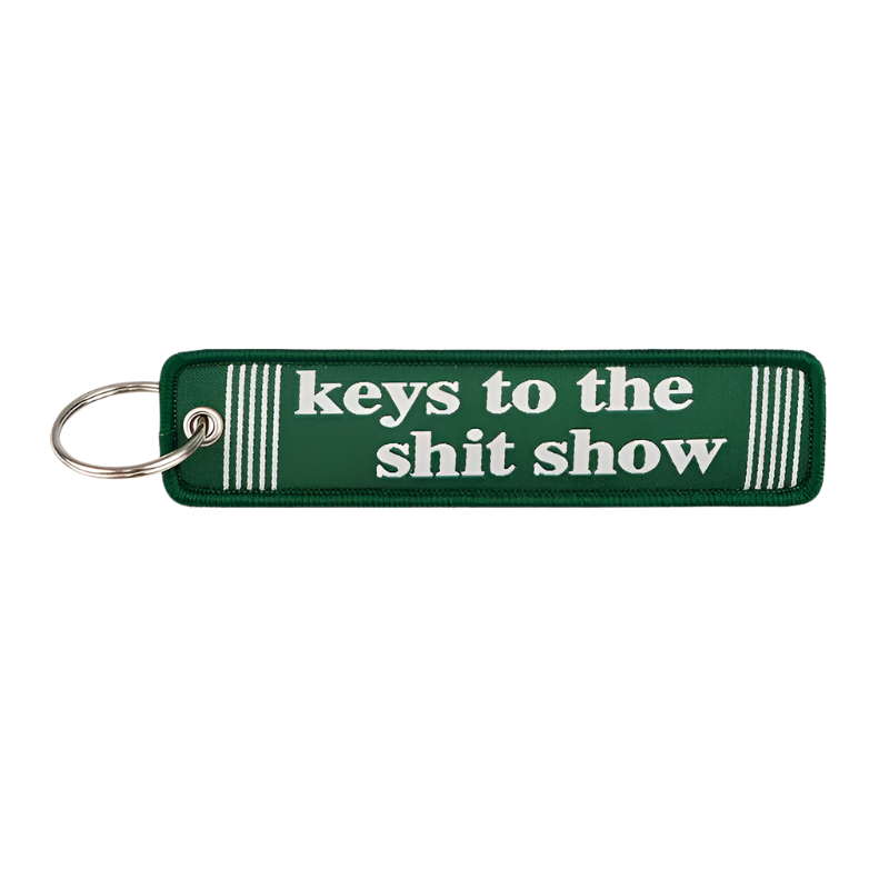 Keys To The Shit Show - Motorcycle Keychain