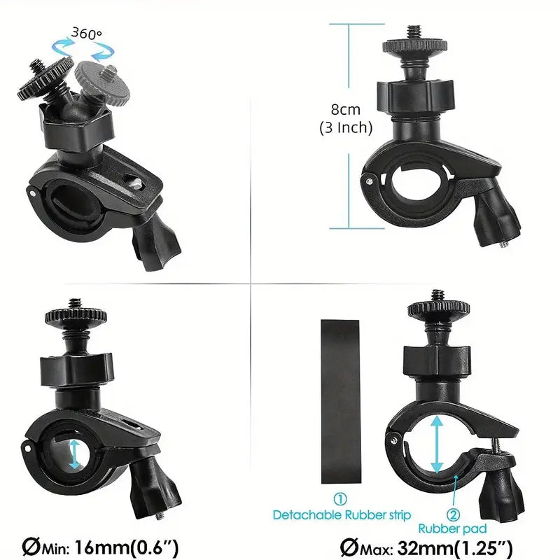 360 Degree Handlebar Camera Mount