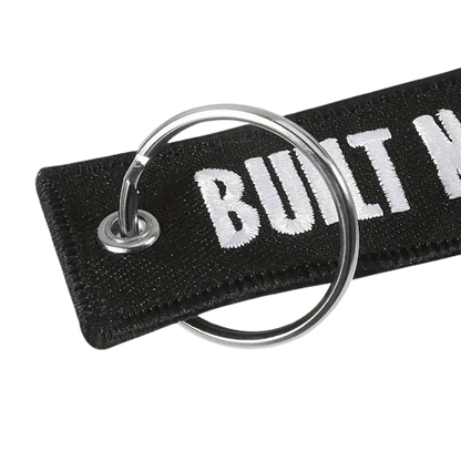 Built Not Bought - Motorcycle Keychain