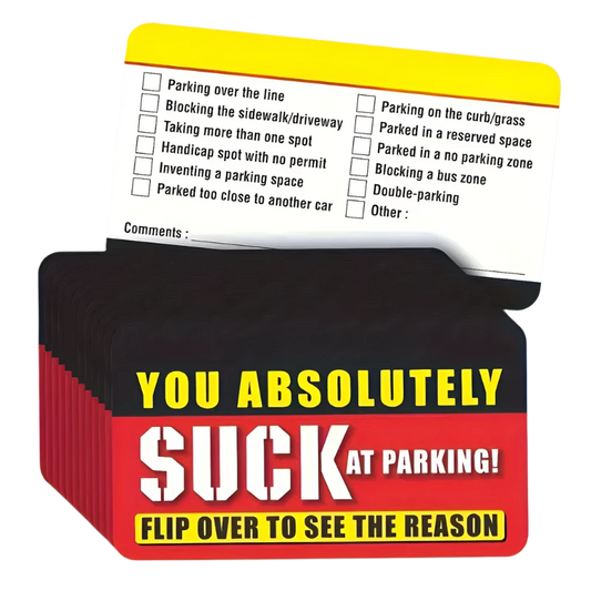 You Absolutely Suck At Parking - Card (100Pack)