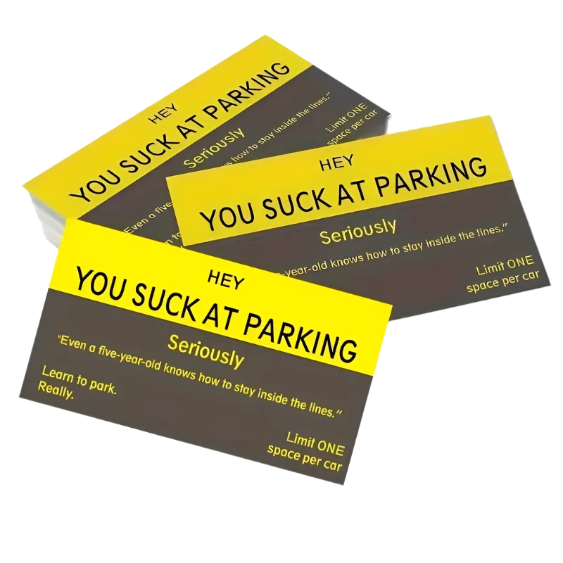 Learn To Park - Card (30 Pack)