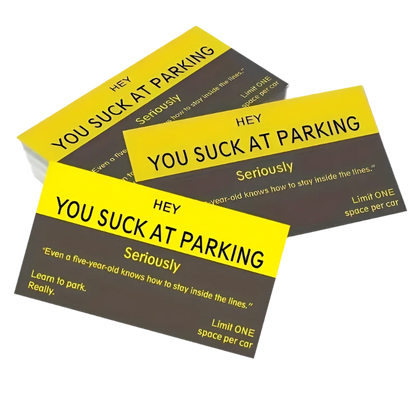 Learn To Park - Card (30 Pack)