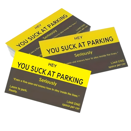 Learn To Park - Card (30 Pack)