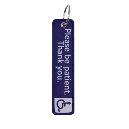 I Have A Hidden Disability - Motorcycle Keychain